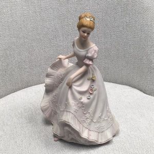 Homecoming Home Interiors Masterpiece 1993 Porcelain Lady Caroline